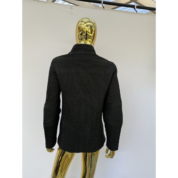 BOGNER Black Quilted Textured Nylon Jacket No Size - Picture 2 of 8